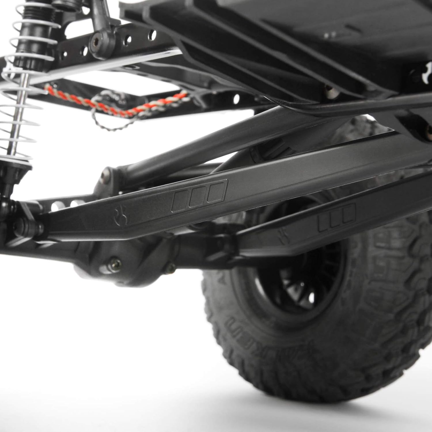 Axial SCX10 II Trail Honcho 4WD RC Rock Crawler Off-Road 4x4 Electric RTR with 2.4Ghz Radio, Waterproof ESC & LED Lights, 1/10 Scale RTR (Tan) : Toys & Games