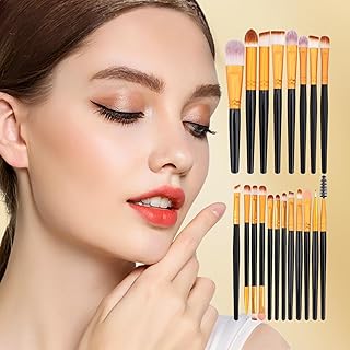 Juego de 20 brochas de maquillaje profesional...