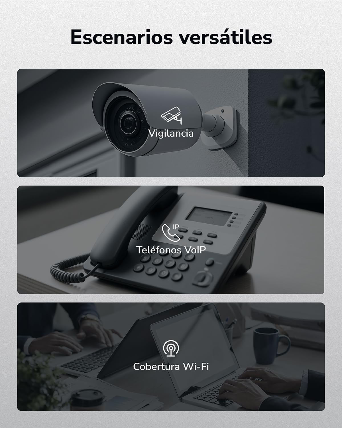 Cudy POE400 Adaptador Inyector PoE++ Ultra Gigabit 90W, Compatible Con IEEE 802.3bt/at/af, Rj45 1000Mbps, Plug & Play, Metal