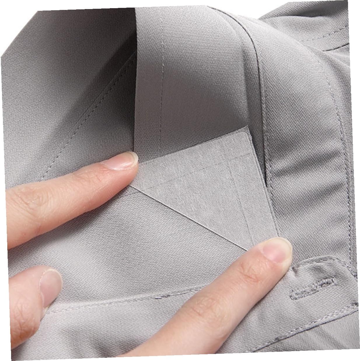 240Pcs Strong PVC Shirt Collar Inserts for Men’s Formal Shirts No Curl Collar Support Triangle Patch Edge Shaper for Casual and Formal Shirts Anti-warping Stays