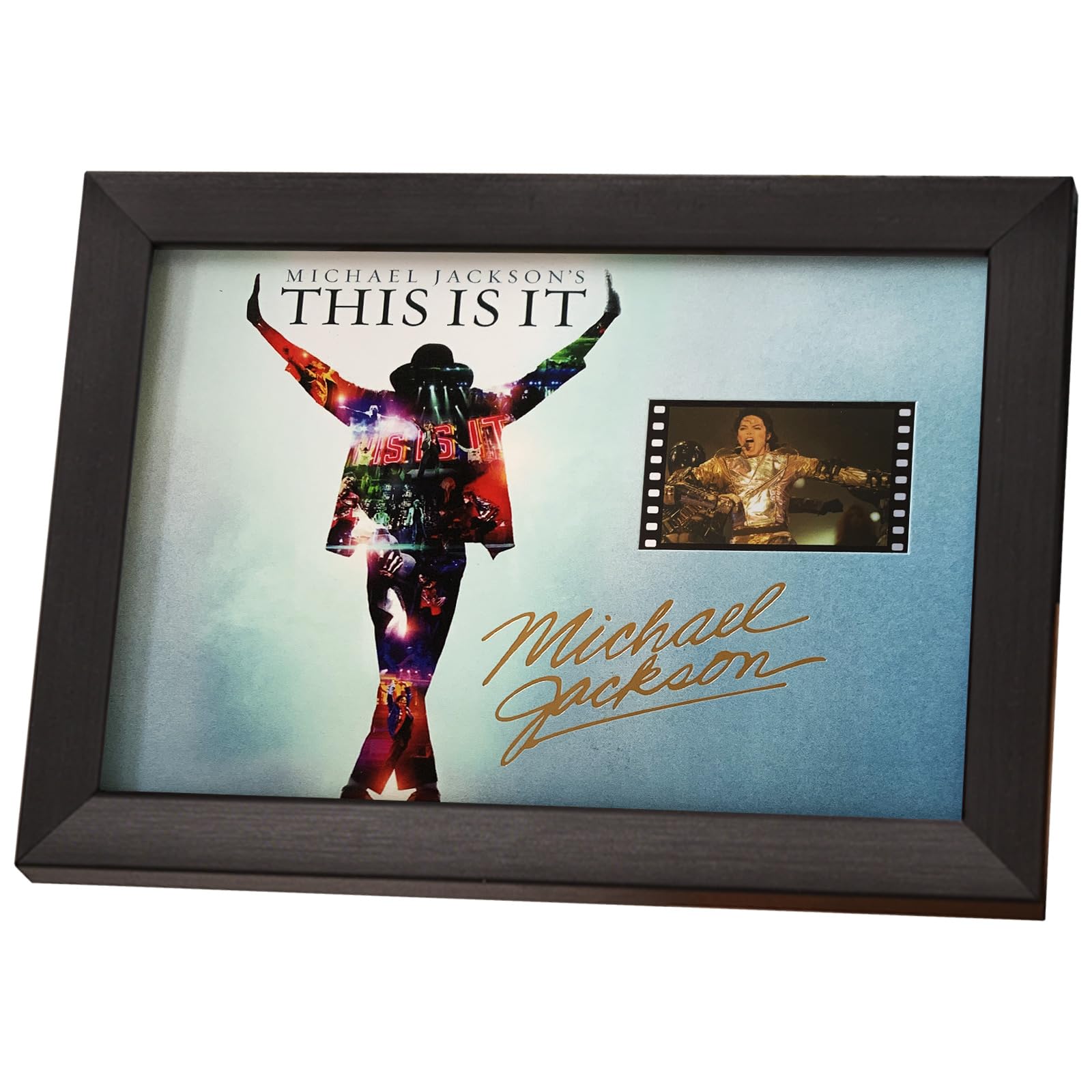 ア*止様 Michael Jackson サイン入り写真 フレーム付き veratwo Michael Signed Jackson Framed Photo Gifts 8x6 Inches with