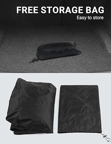 Miniatura 6 de Proadsy 2024 Upgrade Car Cover for Honda Civic 2016-2023 2024, Waterproof All Weather for Automobiles, Windproof Snowproof Rain Hail Sun UV
