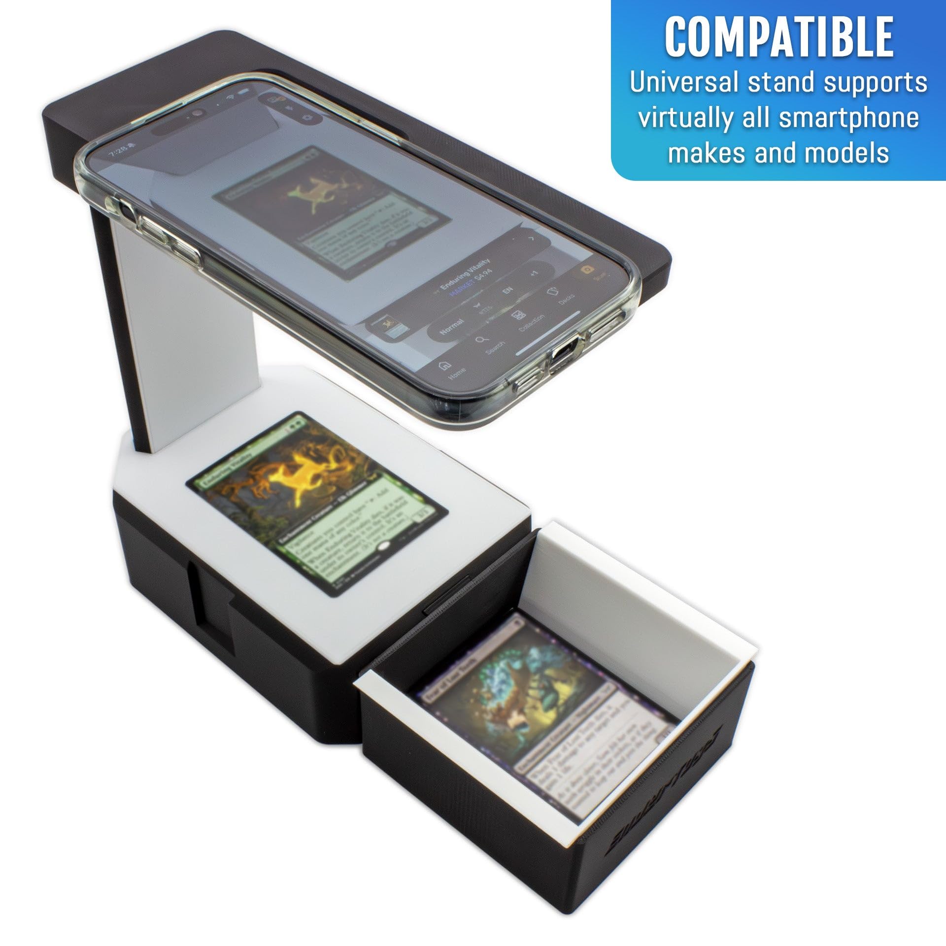 card scanner yugioh Amazon.com: EnderToys Card Scanner - Scan Station Deluxe TCG Organizer  Stand for MTG, Pokémon, Yugioh Trading Cards | Holds Sleeved & Unsleeved  Bulk