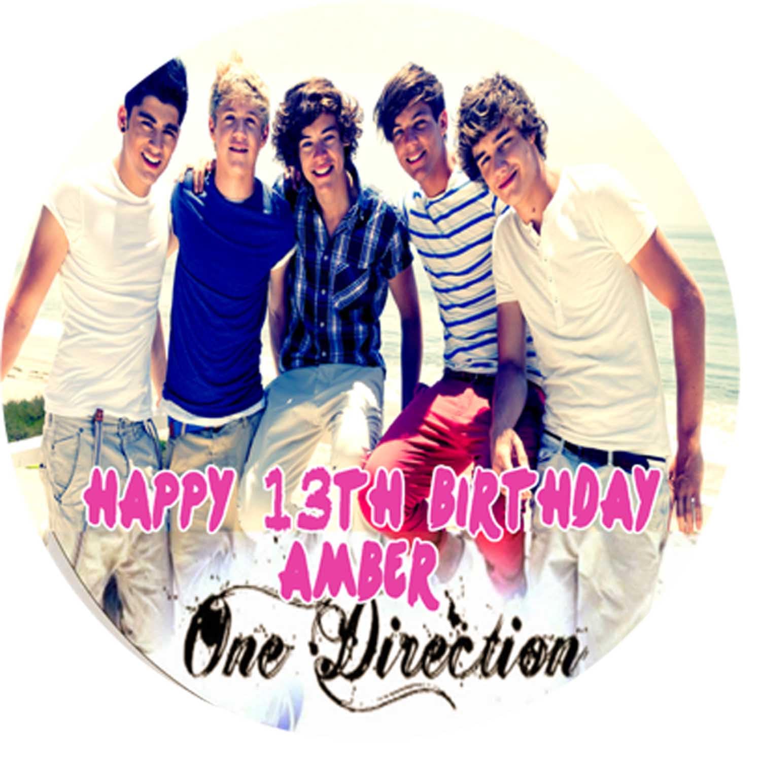 One Direction 13 Birthday Cake