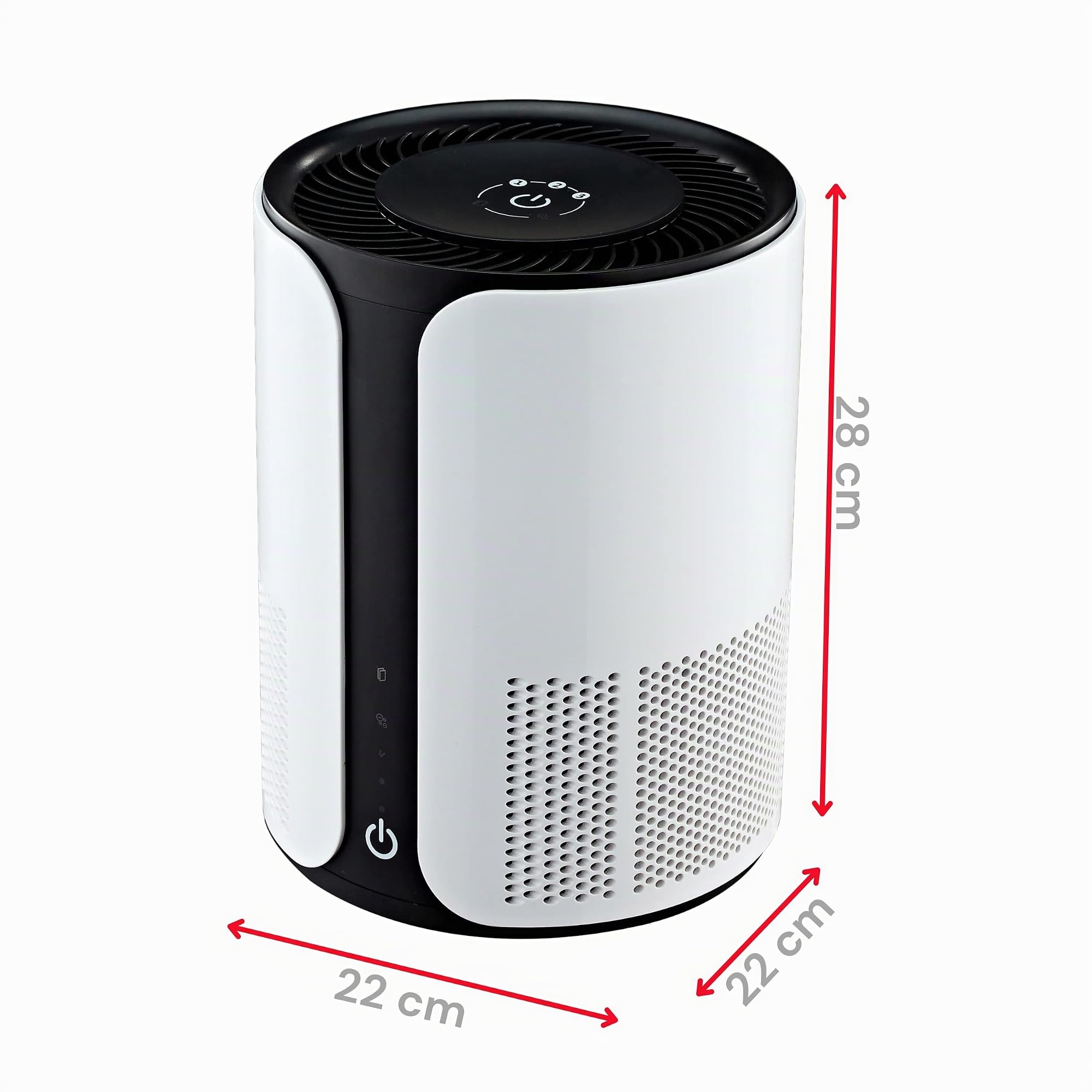 ARDES | ARM8P02 Purificatore Aria NEAT Depuratore Igienizzante Aria Casa Sanificatore Professionale Purificatore D'aria, Ionizzatore Con Filtro Aria Carboni Attivi E Filtro Hepa Antibatterico