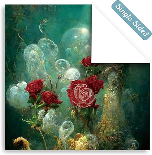 Vista 134 de Papel de manualidades, 24 hojas, 12 diseños, álbumes de recortes, una sola cara de 6 x 6 pulgadas, papel de cartulina, álbumes de recortes, 24