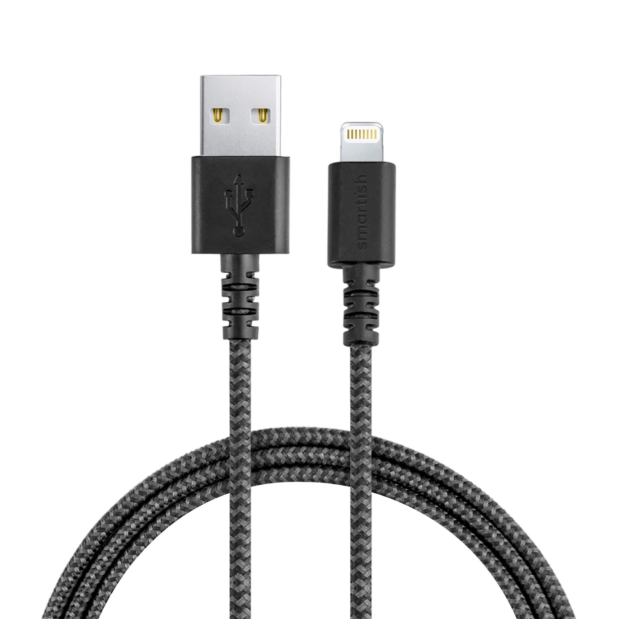 Cable Lightning resistente Smartish de nailon contra enredos y roturas 8