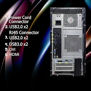 小型ゲーミングPC DELL i7 Win11 SSD GTX750Ti 6kg Dell pc Gaming Completo, Ordenador de sobremesa,Quad Core I7