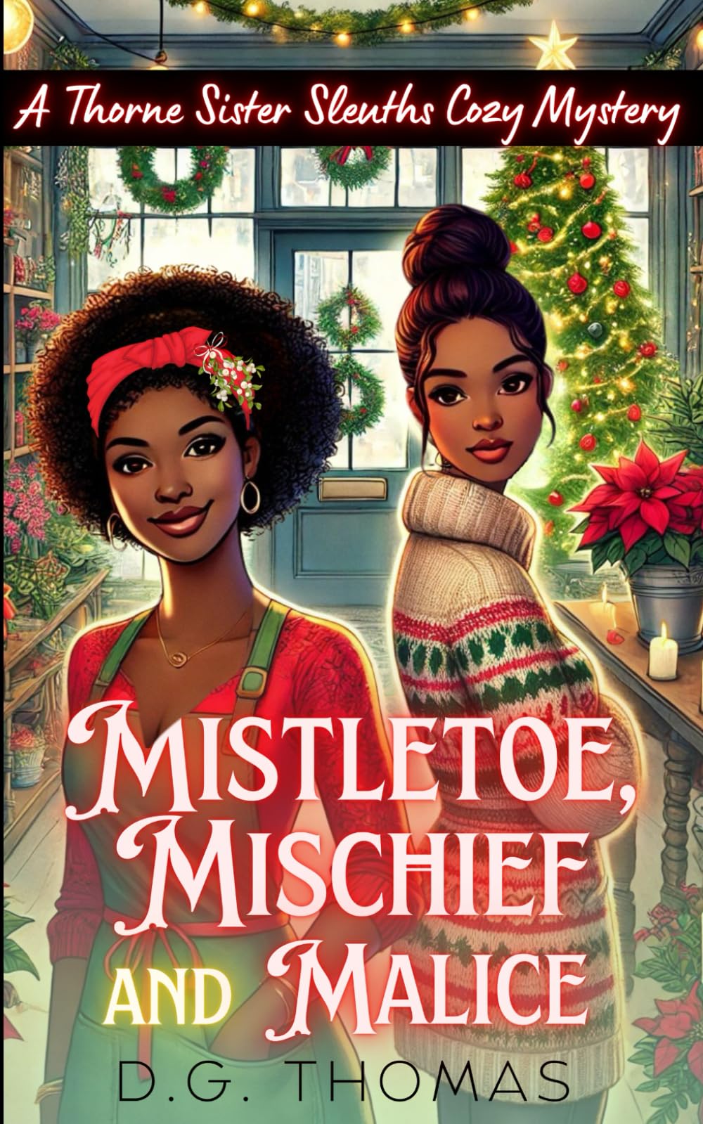 Mistletoe, Mischief, and Malice: A Thorne Sister Sleuths Cozy Mystery: Christmas Holiday Cozy Mysteries Women Sleuths: 8