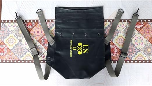 Amazon.com: WW2 US M7 Gas Mask Bag M5 Vintage Outdoor Backpacks