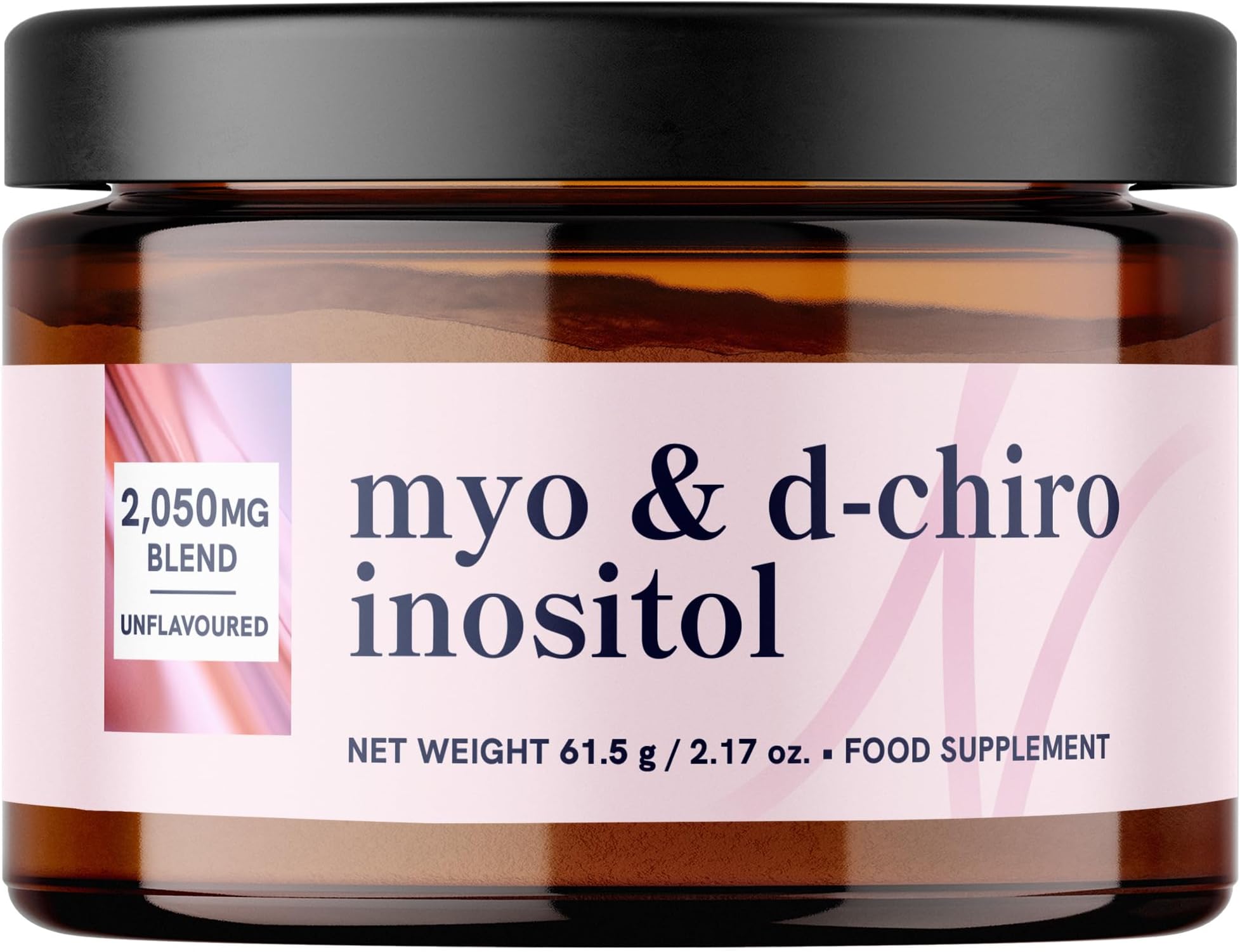 Inositol Powder | Menstrual Cycle Regularity & Ovarian Health Support | Myo-Inositol & D-Chiro for Hormone Balance for Women | Myo Inositol D Chiro Inositol Supplement | 30 Servings, 2.17 oz.