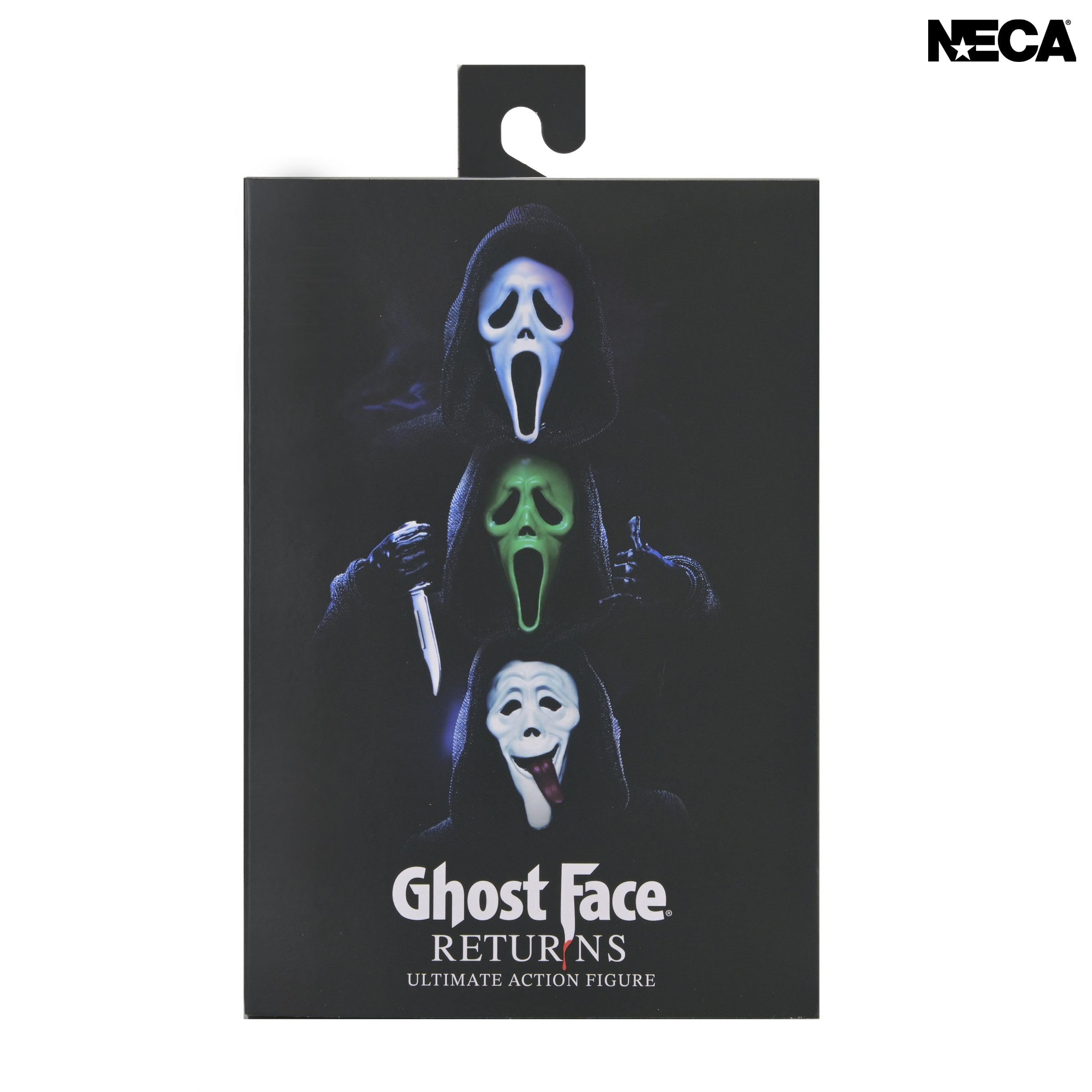 NECA Figura de acción Oficial de Ghost Face Ultimate Ghost Face Returns de 7 Pulgadas Coleccionable