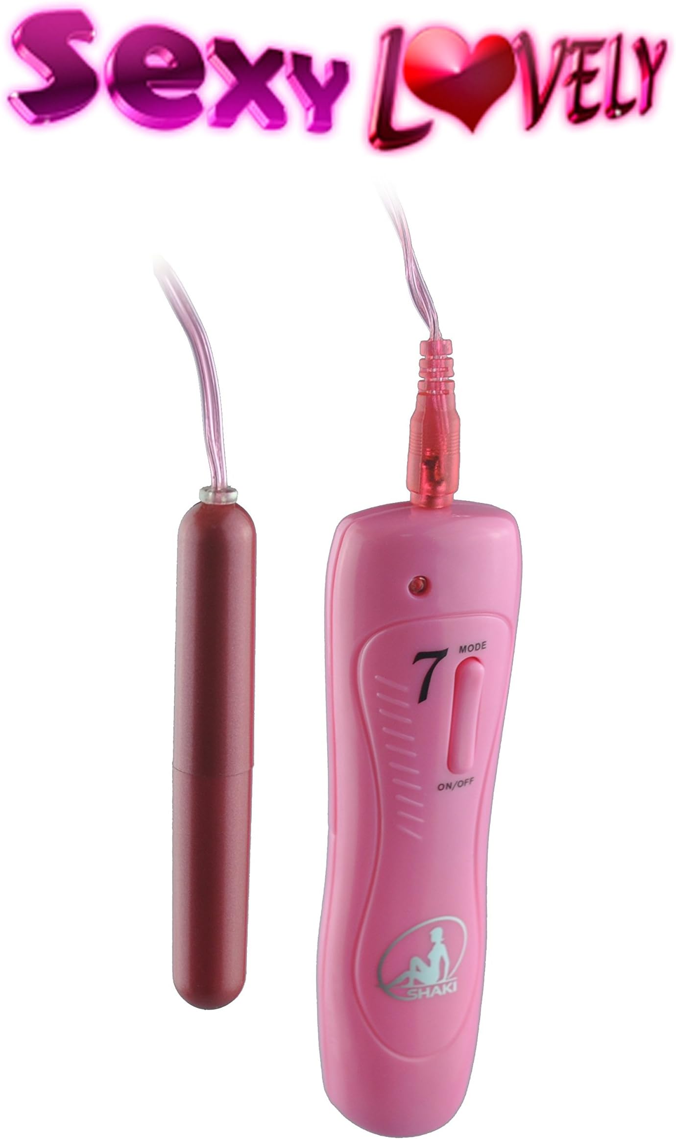 Sexy Lovely 7 Vibrating Function Metallic Long Bullet Stimulator