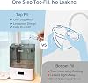 LEVOIT Humidificadores para Dormitorio Habitación Grande Hogar, (6L) Niebla Fría Llenado Superior Difusor de Aceites Esenciales para Bebé y Plantas, App Inteligente y Control por Voz, Humidificación Rápida y Modo Auto - Modo Silencioso, Gris, Reducción de CO2 8