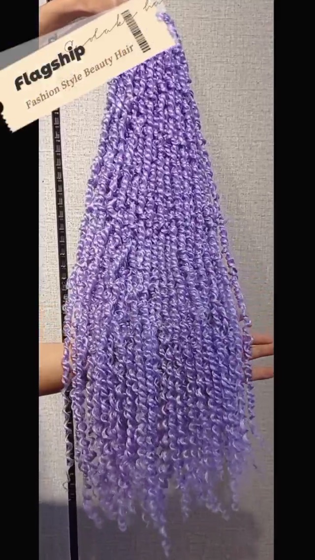 Amazon.com : Purple Hair Extensions Passion Twist Hair 30inch