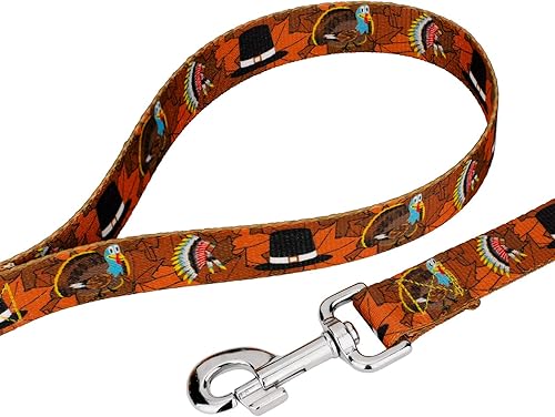 Miniatura 7 de Country Brook Petz - Juego de collar y correa para perro Martingala Tradición de Acción de Gracias, impresionante colección de otoño con 7 diseños