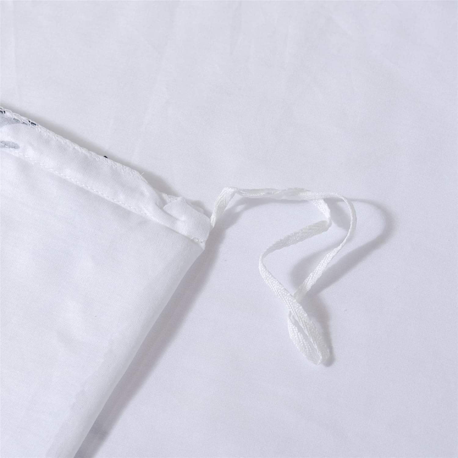 BuLuTu Kids Duvet Cover Full Cotton White/Grey,Premium Boys Girls Bedding Sets Queen,Double Bed Comforter Cover Zipper Closure,Forest Tree Print Pattern,Super Soft,Breathable,No Comforter - Image 6