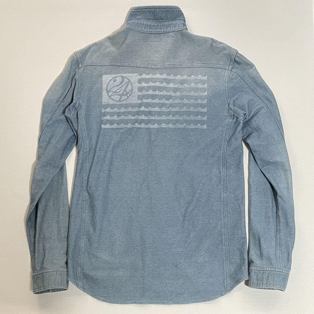Amazon.co.jp: 24karats SURF デニムシャツ ハワイ限定 L LDH
