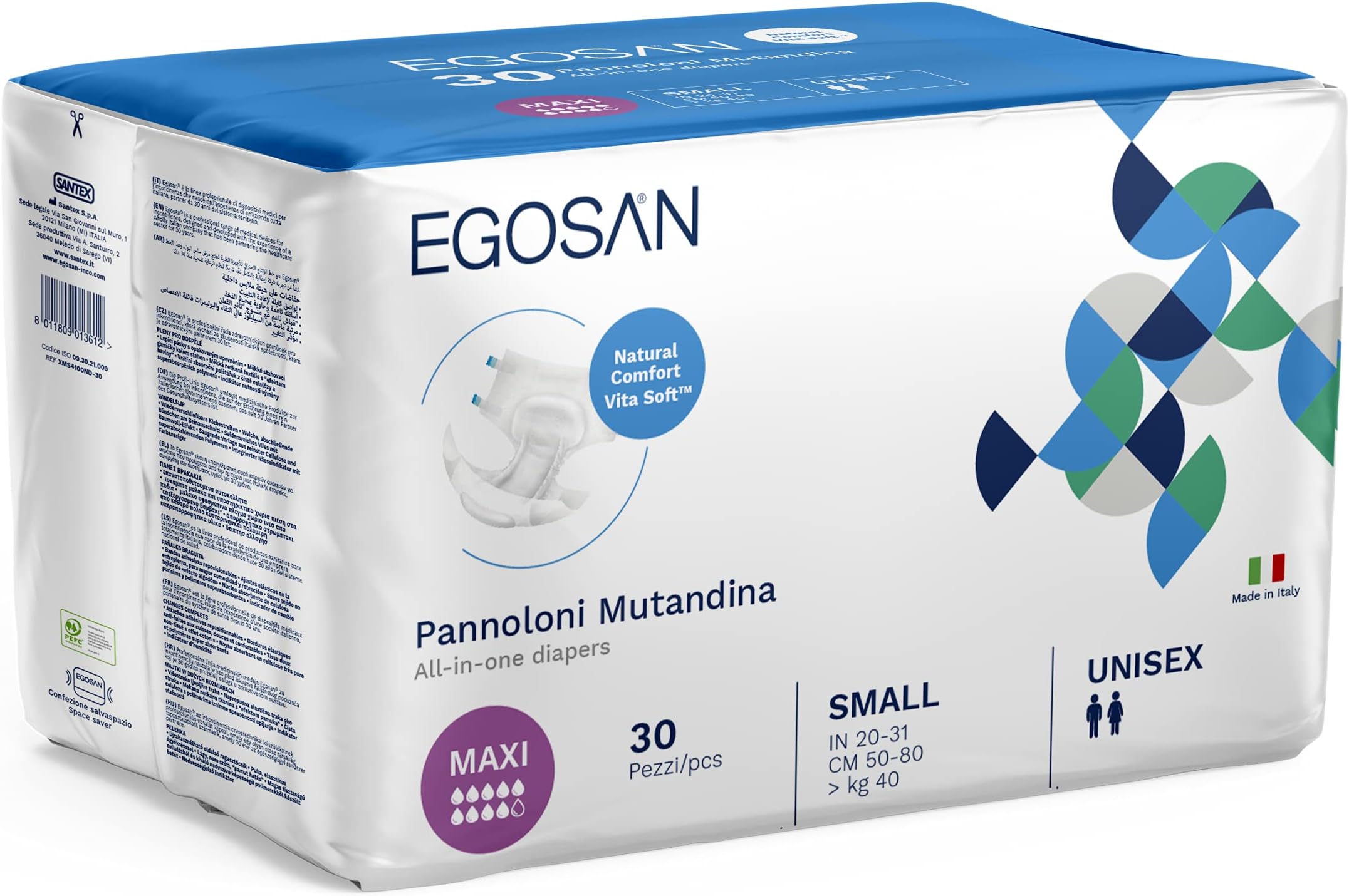 Abena Light Incontinence Pads, Eco-Friendly Women's Incontinence Pads for Adults, Breathable & Comfortable with Fast Absorption & Protection, Incontinence Pads for Women - Light Maxi 4, 1000ml, 30PK  Abena Abri-San Premium Incontinence Pads, Size 3 - Mini, 28 Count