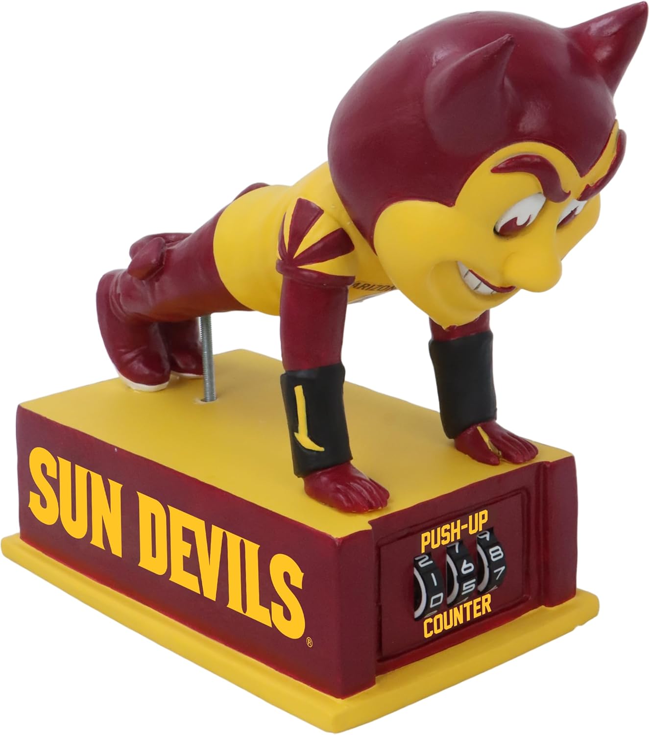 Sparky The Sun Devil Arizona State Sun Devils Push-Up Counter Bobblehead