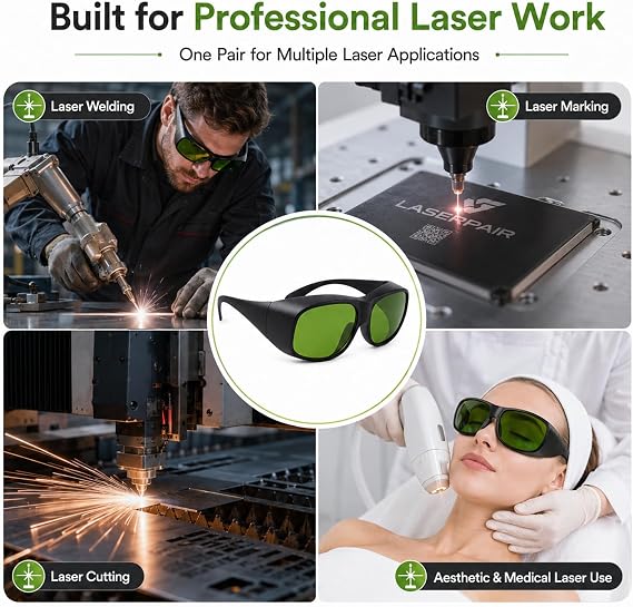 LaserPair 755/808/1064nm Laser Safety Glasses for laser technicians