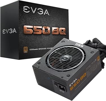 EVGA 650 Bq, 80+ Bronze 650W, Semi Modular, Includes Free Power On Self Tester, Power Supply 110-BQ-0650-V1