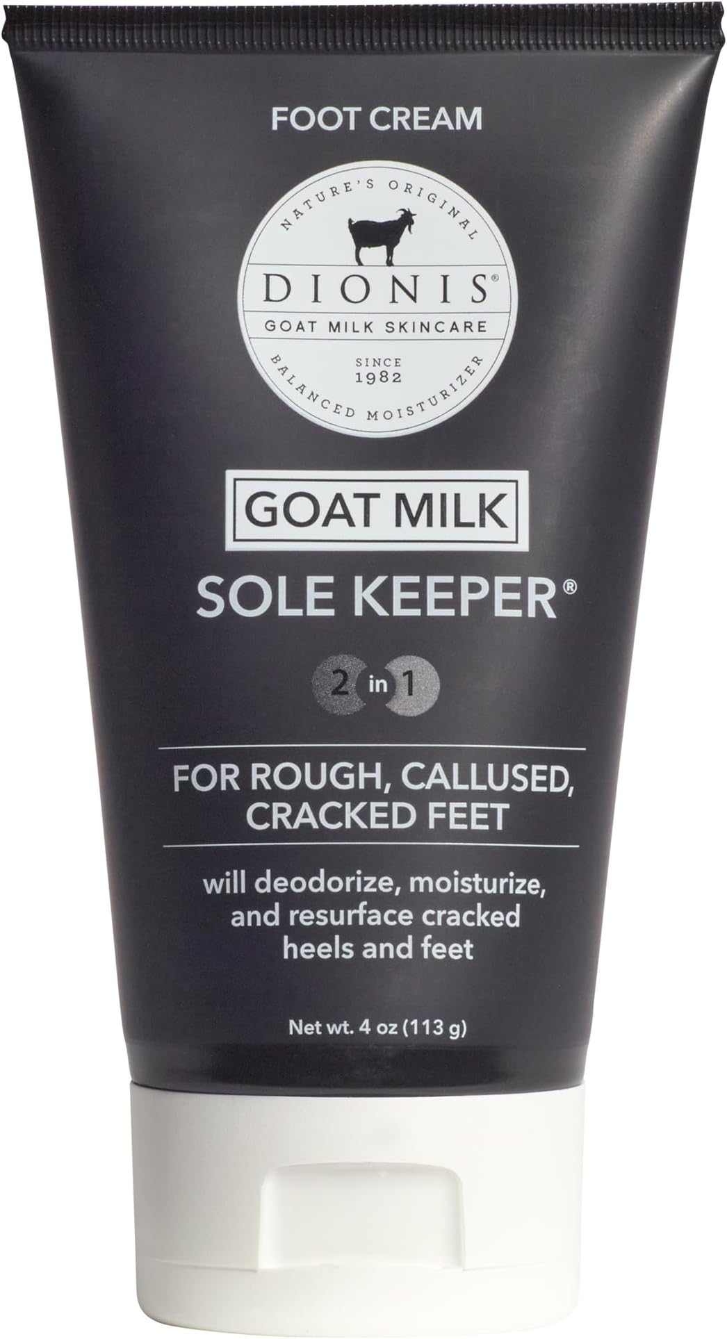 Dionis Goat Milk Sole Keeper® Foot Cream 4oz (Pack of 1)