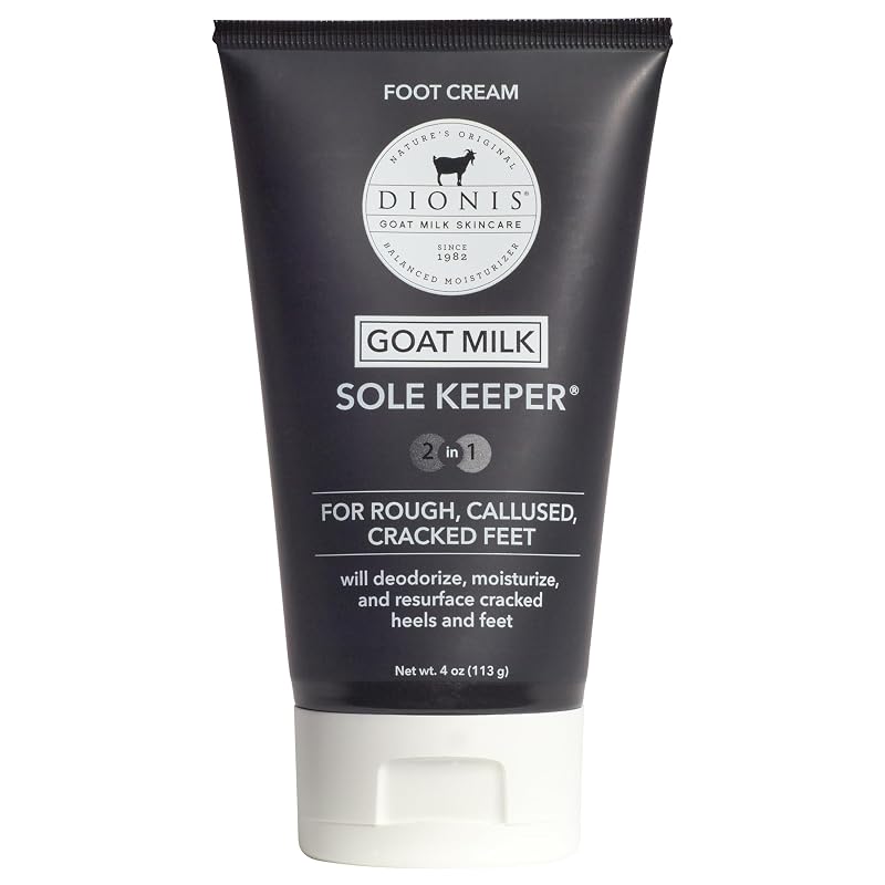 Creme hidratante para os pés Dionis Goat Milk Sole Keeper®, 113 g