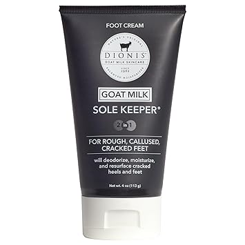 Dionis Goat Milk Sole Keeper Foot Cream 4oz Pack of 1