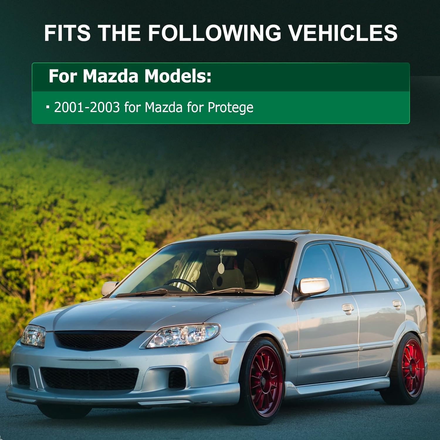 SCITOO Engine Motor Mount Transmission Mount Set Compatible with 2001-2003 for Mazda Protege,OE A6481 A6485 A6486 A6464