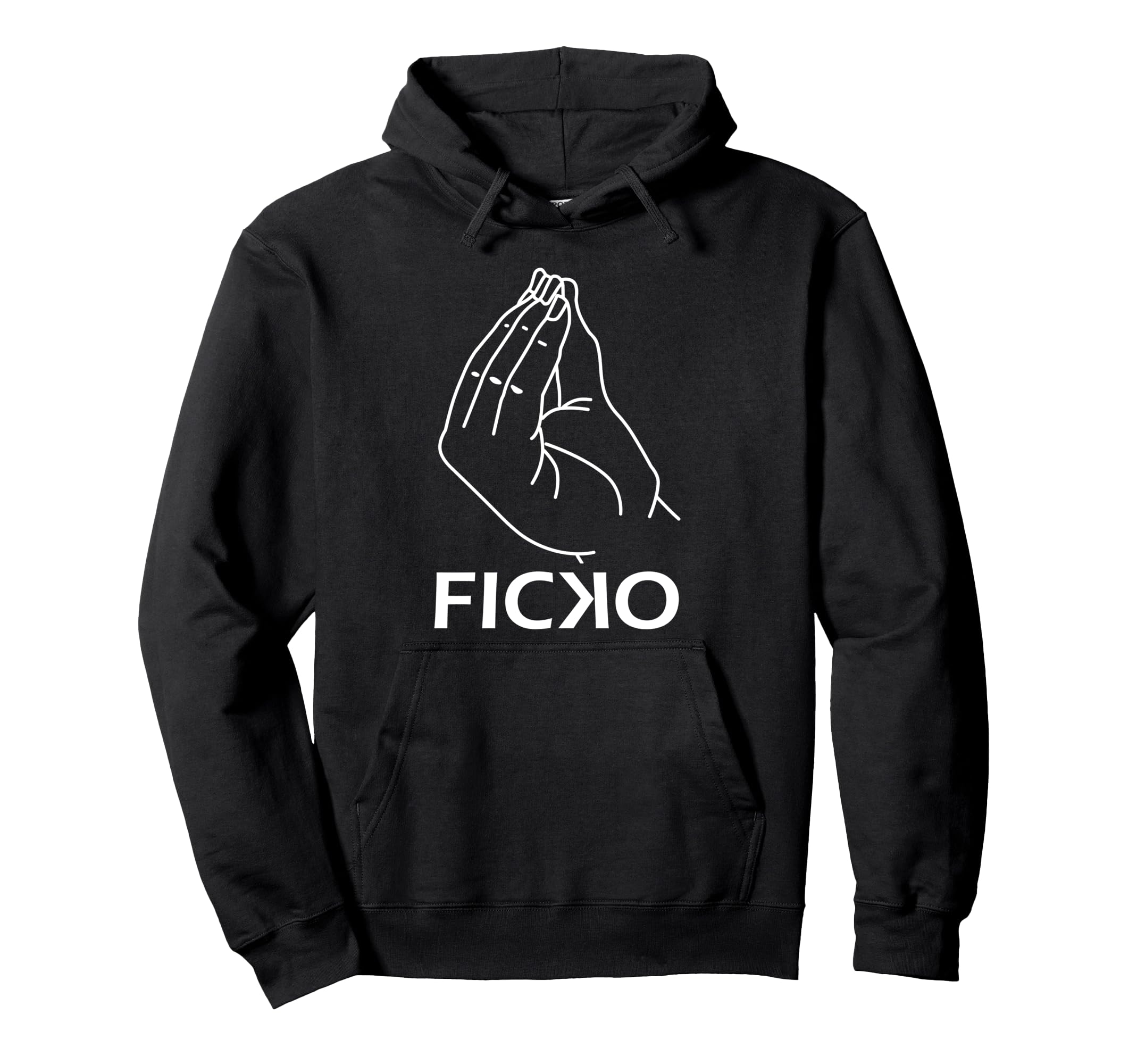 Double Figgo Ficko Pullover Hoodie - Lustiger Spruch Mit Style