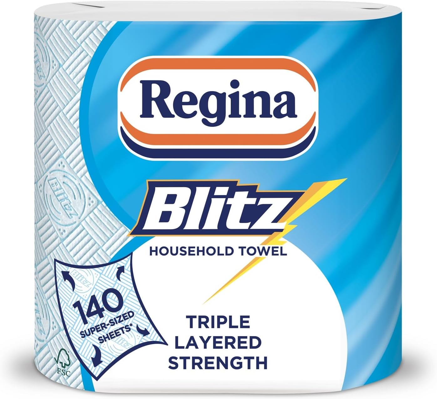 Blitz, 2 Rolls of Household Towel, 3-Ply