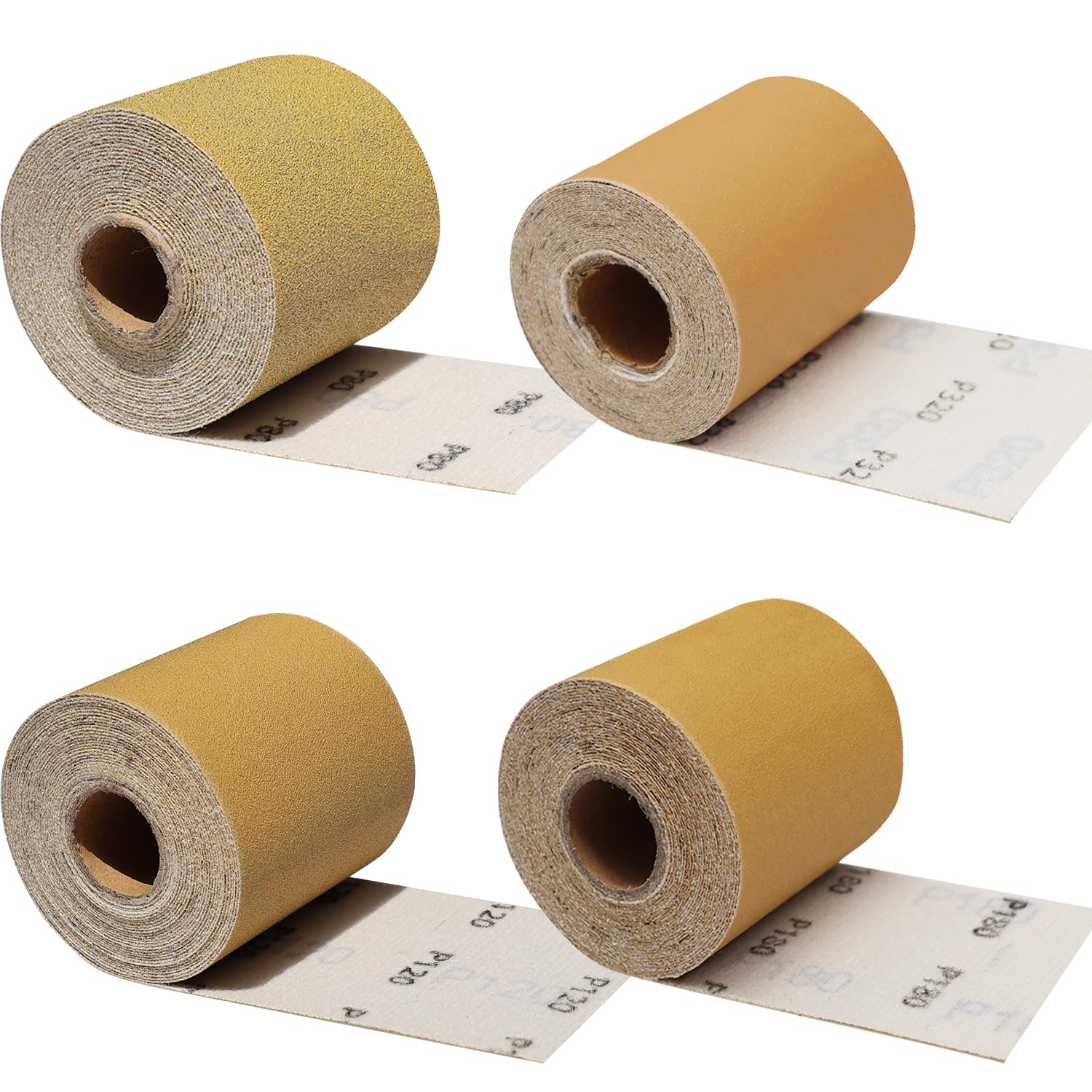 Dura-Gold 1000 Grit Gold Longboard Sandpaper Roll 2-3/4 Wide, 12yds Hook & Loop - Foto 8