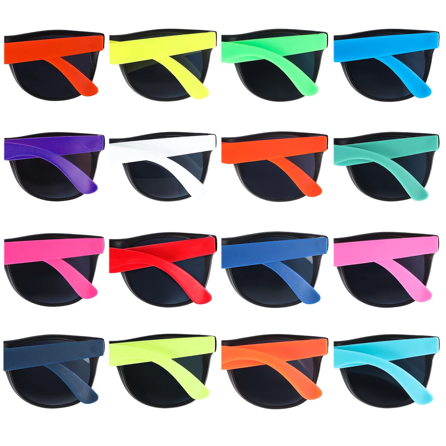 Amazon.com: 32 Pack 16 Colors Neon Sunglasses Party Favors 