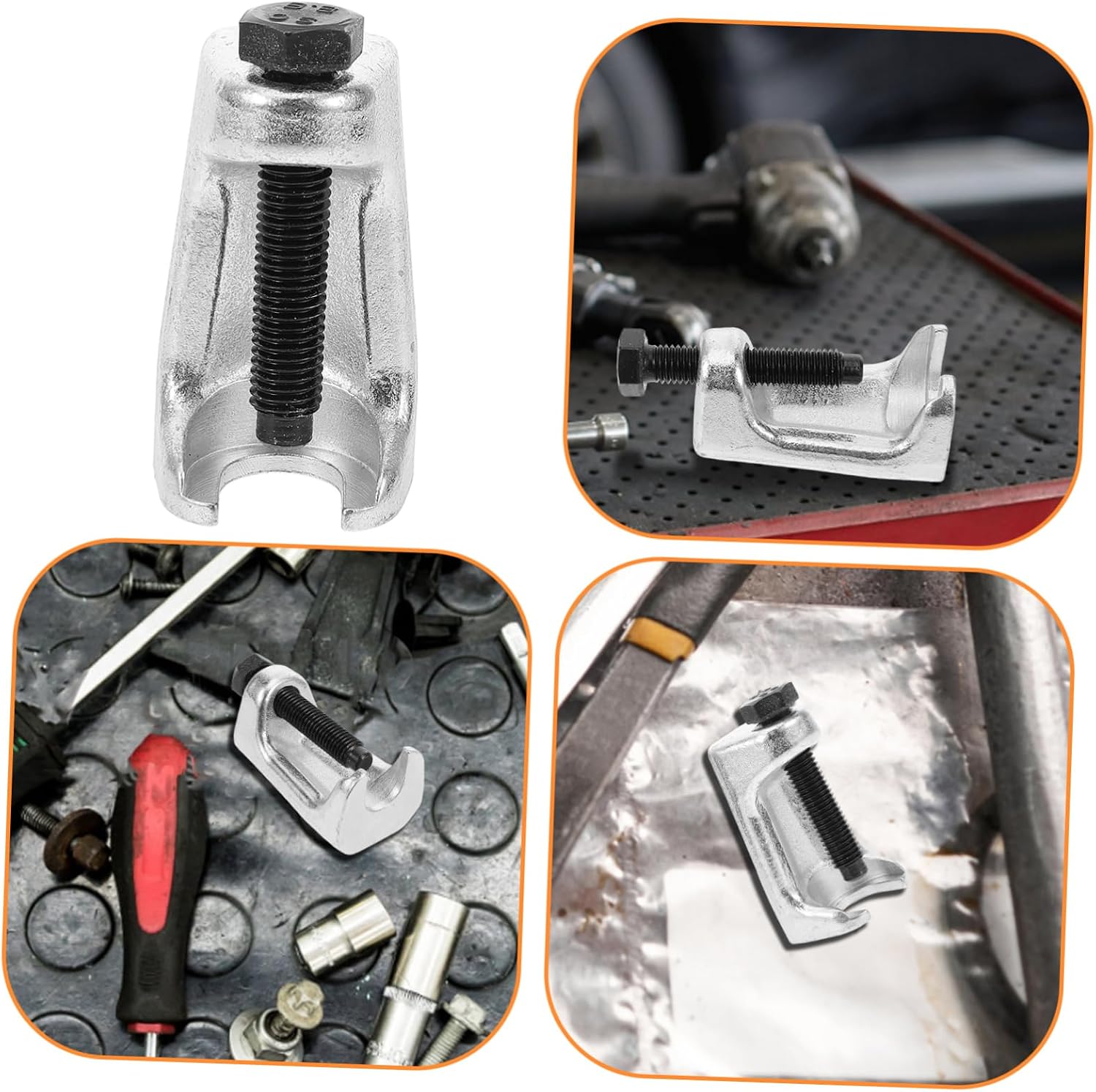 Joint Separator Tool Adjustable Extractor for Effortless Removal of Joints Compatible Rocker Arms and Tie Rods Essential Automotive Repair Tool