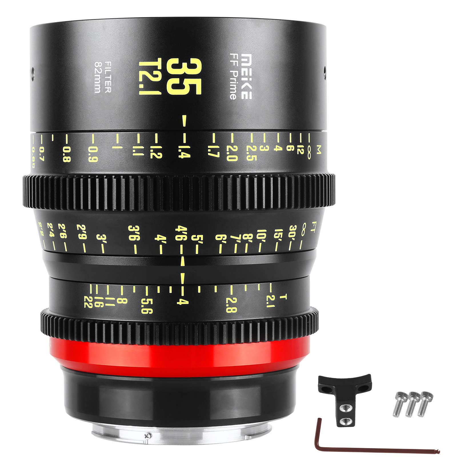 lente cinematografica 35mm t2.1 canon ef montatura
