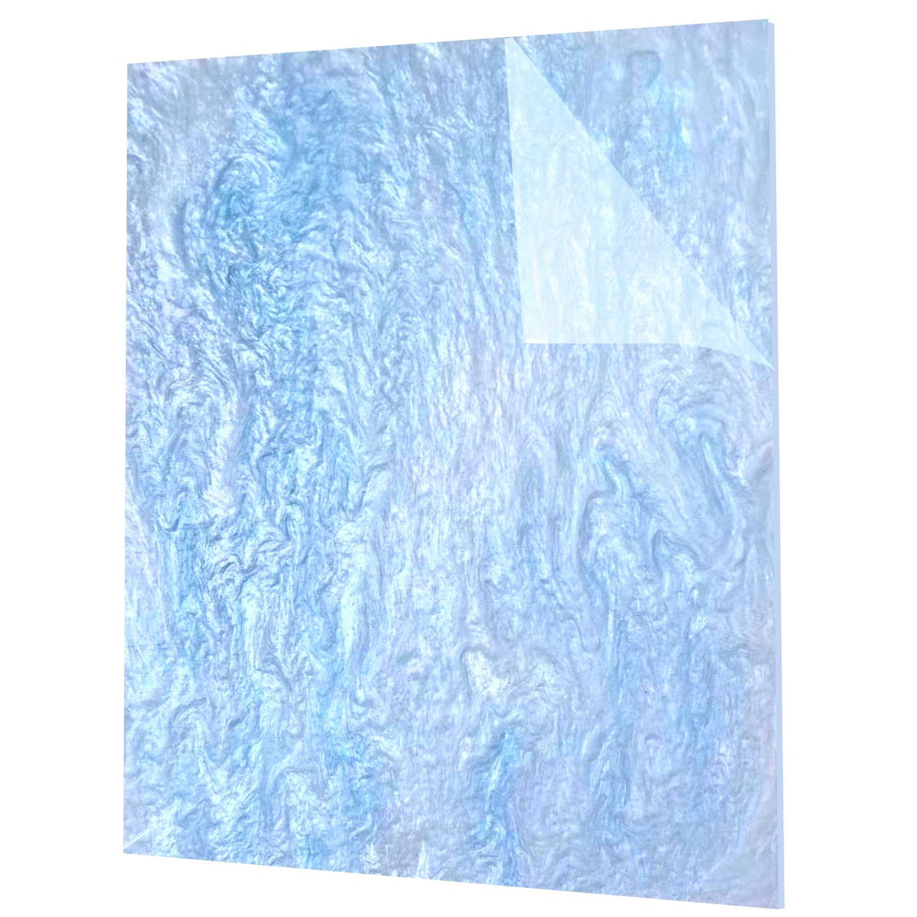 Glitter Acrylic Sheets - 6 Colors, Nebula Swirls -19