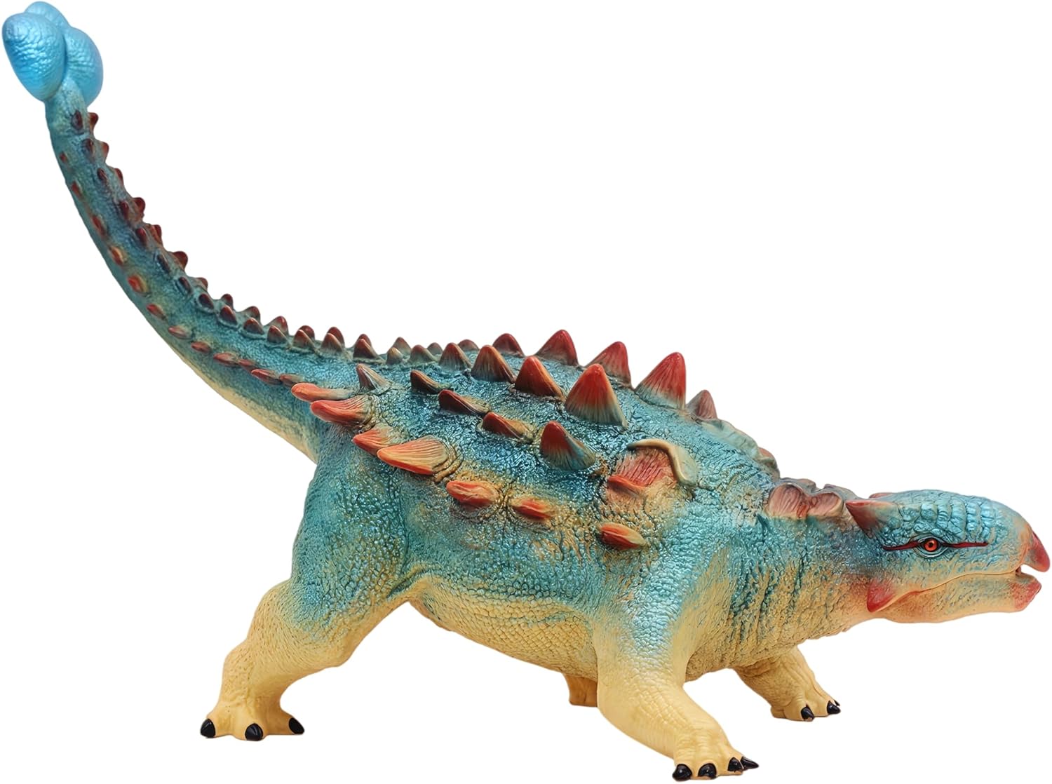 Gemini&Genius Ankylosaurus Dinosaur Toy for 3 4 5 6 7 Year Old Kids, Realistic Sculpting & Texture Dino Animals Great Birthday Gift for Kids Ages 4 Years Old & Up