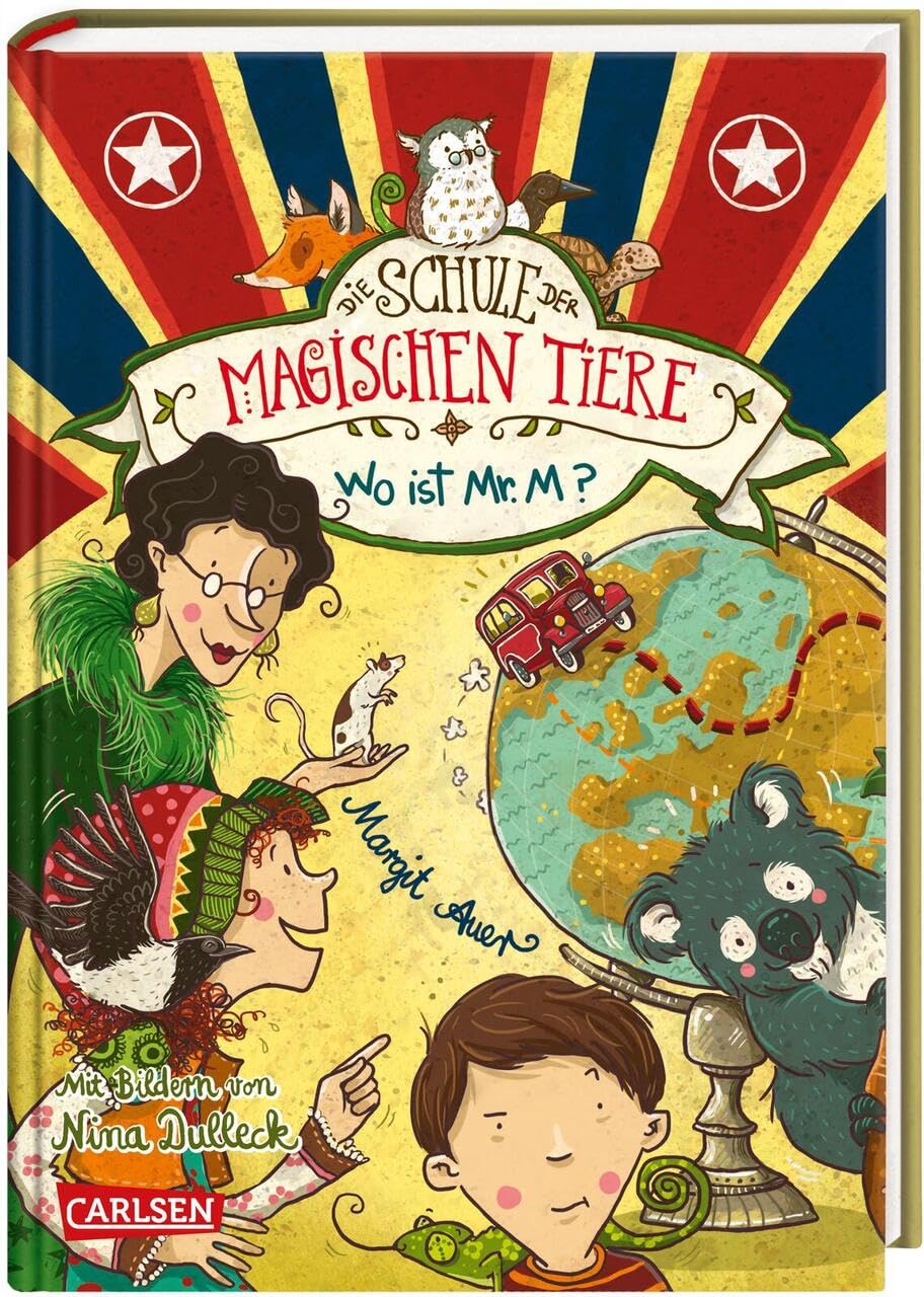 Die Schule der magischen Tiere Band 1-7 plus 1 exklusives Postkartenset