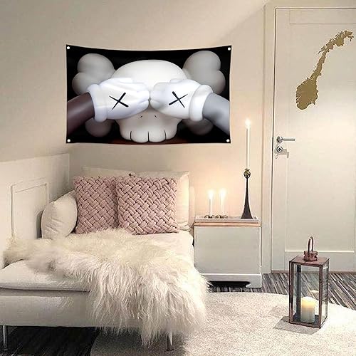 Miniatura 3 de Divertida bandera para pared, 3 x 5 pies, para dormitorio, sala de estar, bar, universidad, decoración con 4 ojales de latón