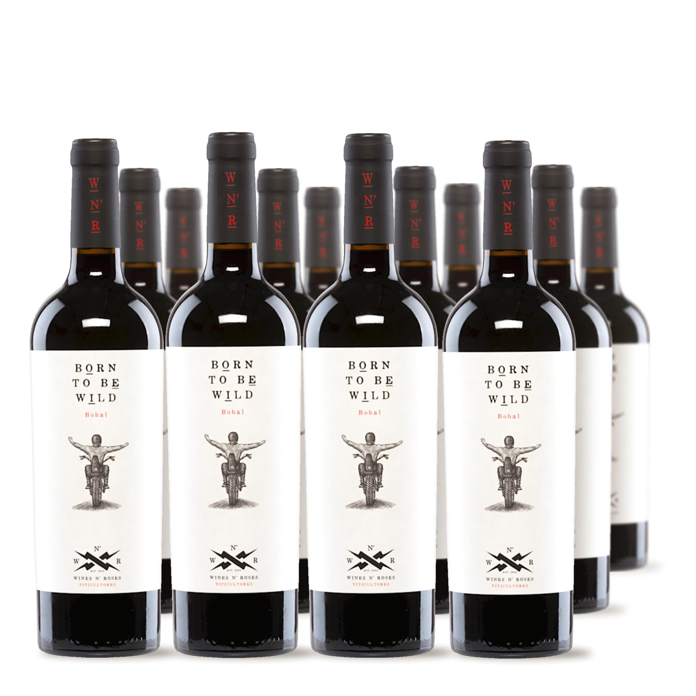 Wines N' Roses Viticultores 2024 Born To Be Wild Tinto trocken (12 x 0,75 l) inkl. weine.de-DropStop