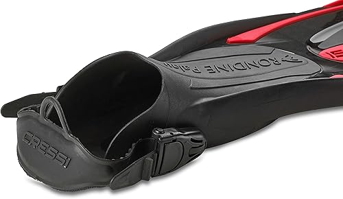 Miniatura 8 de Aletas de buceo ajustables, largas, versátiles, con talón abierto, PALAU LAF, hechas en Italia por Cressi calidad desde 1946