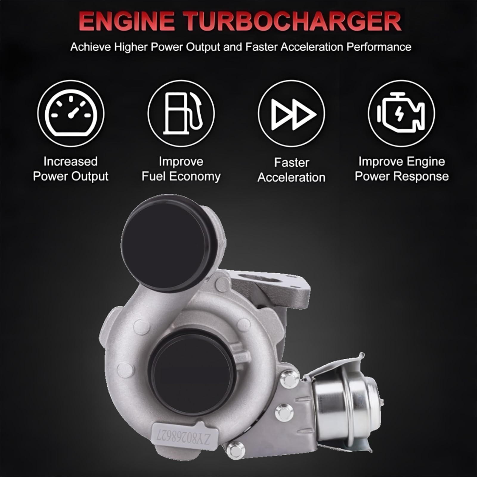 Turbocompressore GT1749V compatibile for Nissan Primera Station Wagon 1.9 DCI F9Q 120 CV 708639 7711368748 7701478024 8602872 8603688 36000721 ​​36002419 820036581