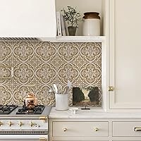 Vista 60 de Alwayspon Adhesivos de transferencia de azulejos de vinilo esmerilado para despegar y pegar, calcomanías autoadhesivas para azulejos de pared