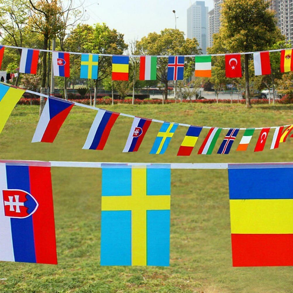Itian 100 Countries World National Flag Banner 82ft Bunting String Flag for Olympics School Events Grand Opening Bar Party Decorations - Image 5