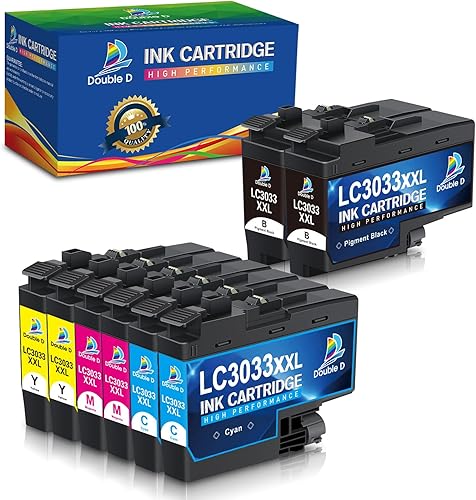 LC3033 - Cartuchos de tinta de repuesto compatibles con Brother LC3033 LC3033XXL 3033 LC3035 3035 uso con Brother MFC-J995DW MFC-J805DW MFC-J815DW