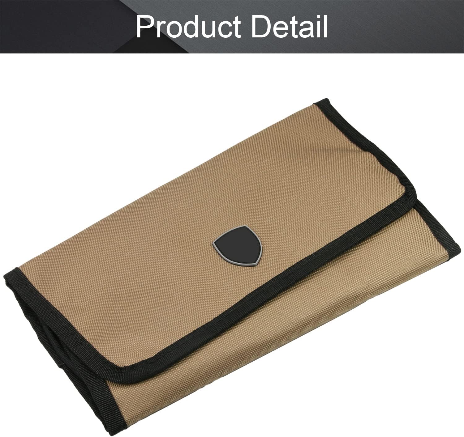 Utoolmart Professional Tool Pouch,Oxford Canvas Tool Pockets, Heavy Duty Tool Organizer,Fully Adjustable Work Belt,Waterproof,Protective Work Bag