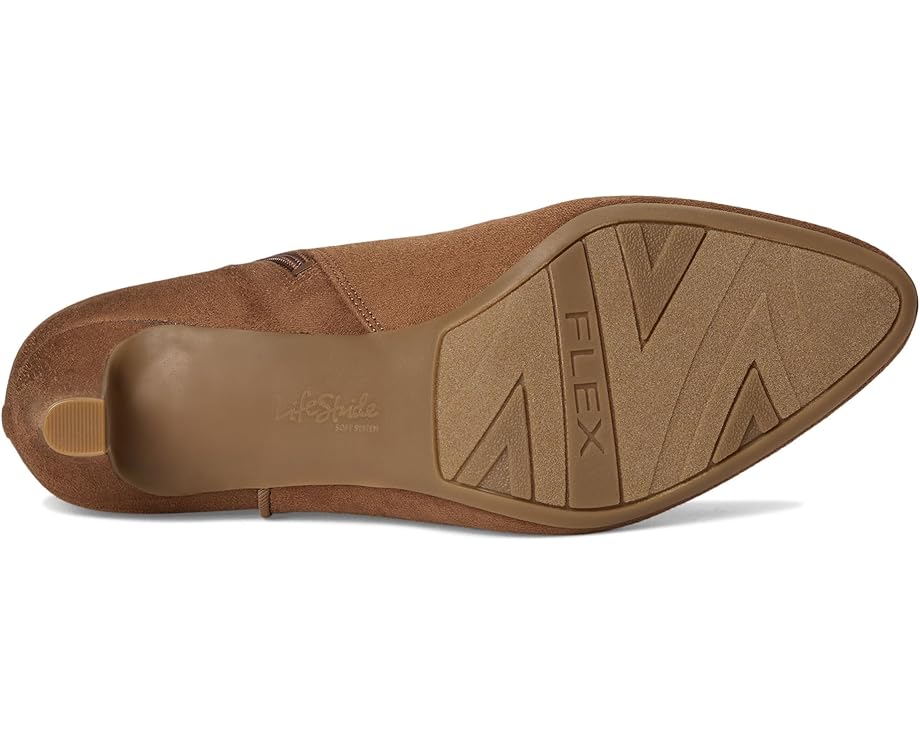 LifeStride Glow Zip Short Boots - Bottom View