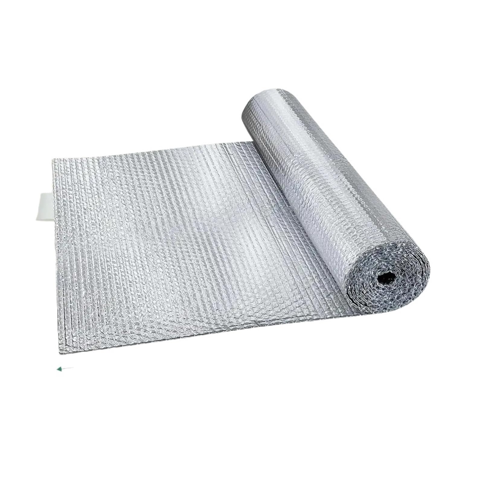 Schiuma di alluminio autoadesiva Pannello isolante a bolle riflettenti Foglio di alluminio Schermatura a Doppio rotolo riflettente for la porta del garage sul tetto camper(15FT)