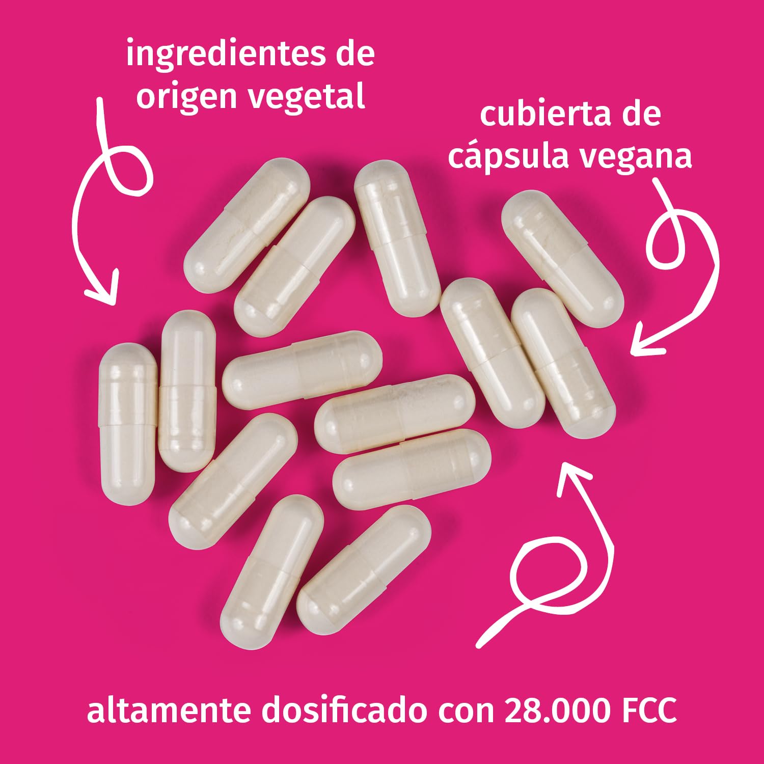 LactoJoy FORTE 28.000 FCC – Cápsulas Lactasa con Efecto Depósito 6h – 40 Cápsulas Veganas – Intolerancia a la Lactosa – Sin Aditivos ni Gluten – FABRICADO EN ALEMANIA – Enzimas Digestivas